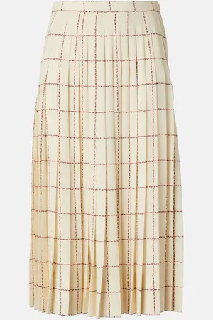 Loro Piana Midirock Clea aus Seiden-Sablé