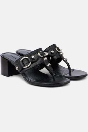 Balenciaga Sandalen City 50 aus Leder