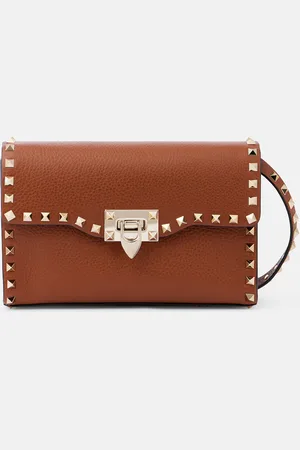VALENTINO GARAVANI Schultertasche Rockstud Small aus Leder