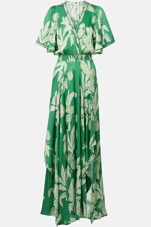 POUPETTE ST BARTH Maxikleid Mabelle aus Satin