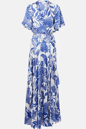 POUPETTE ST BARTH Maxikleid Mabelle aus Satin