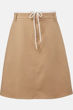 Vince Midirock aus Baumwoll-Twill