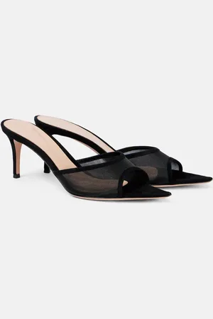 Gianvito Rossi Pantoletten 70 aus Organza