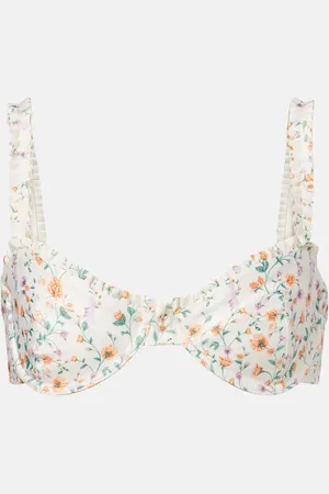 Agua by Agua Bendita Bedrucktes Bikini-Oberteil Agraz