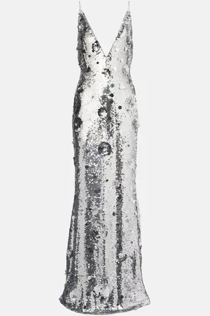 Ilkyaz Ozel Robe Claudie mit Pailletten