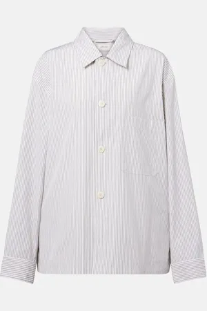 LEMAIRE Pyjama-Hemd aus Baumwollpopeline