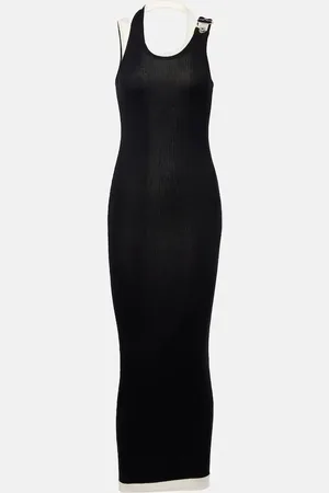 Jean Paul Gaultier Maxikleid aus Baumwoll-Jersey