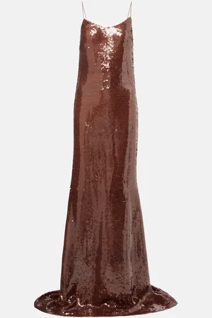 Ilkyaz Ozel Robe mit Pailletten