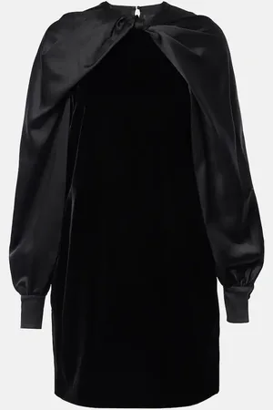 Max Mara Minikleid Zarella aus Samt und Satin