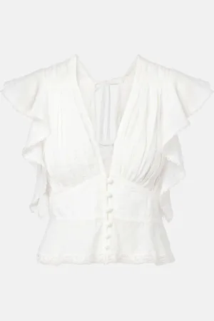 POUPETTE ST BARTH Bluse Romy aus Baumwolle