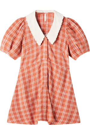 Rylee + Cru Kleid Del Mar aus einem Leinengemisch