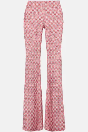 Missoni Schlaghose aus Häkelstrick