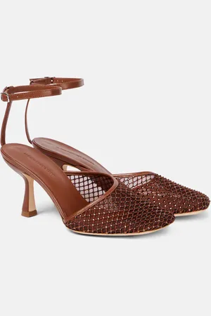 CHRISTOPHER ESBER Pumps Minette aus Mesh mit Kristallen