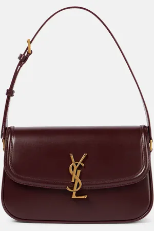 Saint Laurent Schultertasche Solferino Medium aus Leder