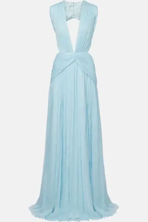 Costarellos Robe aus Seidenchiffon