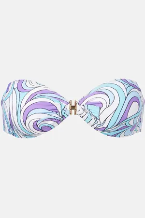 Melissa Odabash Bedrucktes Bikini-Oberteil Istanbul