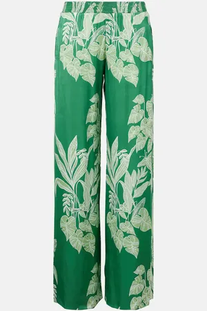 POUPETTE ST BARTH Weite Hose Cecile aus Satin