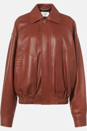 Saint Laurent Bomberjacke aus Leder