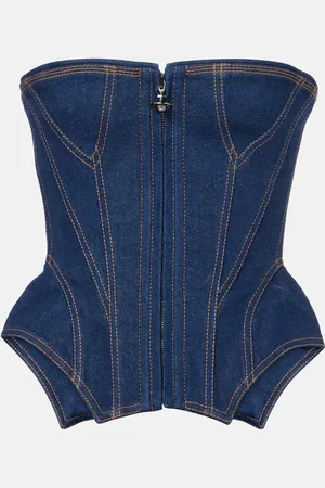Vivienne Westwood Korsett aus Denim