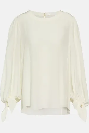 Chloé Chloé Bluse aus Crêpe de Chine