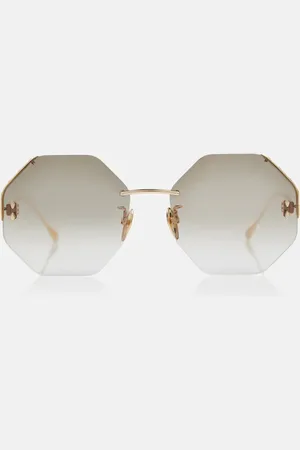 Isabel Marant Eckige Sonnenbrille aus Metall