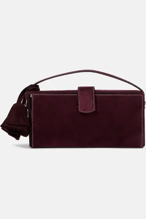 MAGDA BUTRYM Clutch Apolonia Small aus Veloursleder