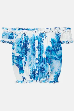 POUPETTE ST BARTH Off-Shoulder-Top Alba aus Baumwolle
