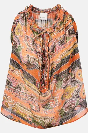Isabel Marant Top Marilou aus Seiden-Voile