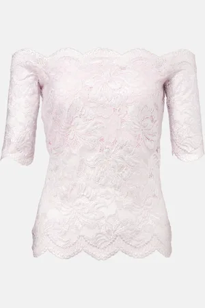 Paco rabanne Top aus Spitze