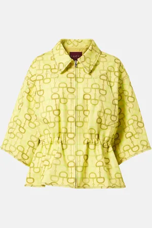 Gucci Jacke Horsebit aus Baumwolle