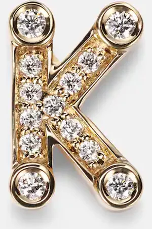 SOPHIE BILLE BRAHE Einzelner Ohrring Petite K aus 18kt Gelbgold mit Diamanten