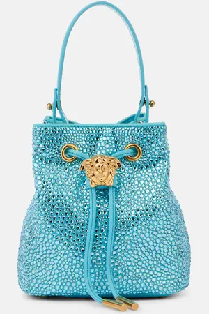 VERSACE Bucket-Bag La Medusa Medium mit Kristallen