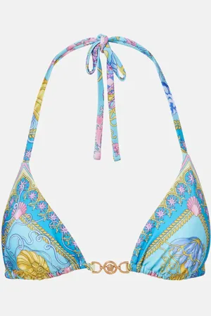VERSACE Bedrucktes Bikini-Oberteil Medusa