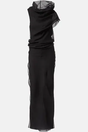 Khaite Maxikleid Jeanty aus Tüll