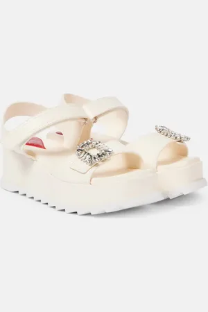 Roger Vivier Verzierte Wedge-Sandalen Slidy Viv