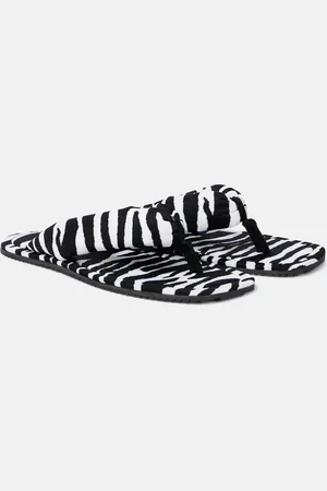 The Attico Sandalen Indie mit Zebra-Print