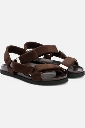 The Attico Sandalen Salinas aus Veloursleder