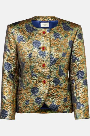 Saint Laurent Jacke aus Jacquard