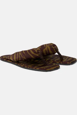 The Attico Sandalen Indie mit Zebra-Print