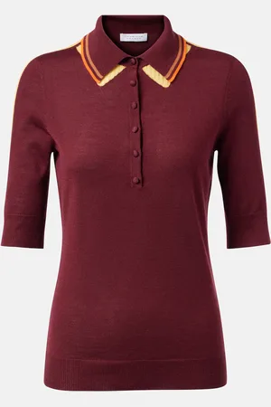 GABRIELA HEARST Polopullover Wendelyn aus Kaschmir und Seide