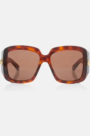 Gucci Eckige Sonnenbrille GG