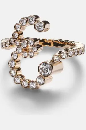 SOPHIE BILLE BRAHE Ring Ensemble E aus 18kt Gelbgold mit Diamanten