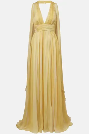 Elie saab Bedruckte Robe aus Seide
