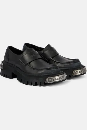 Balenciaga Loafers Tractor aus Leder
