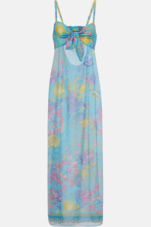 VERSACE Bedrucktes Maxikleid