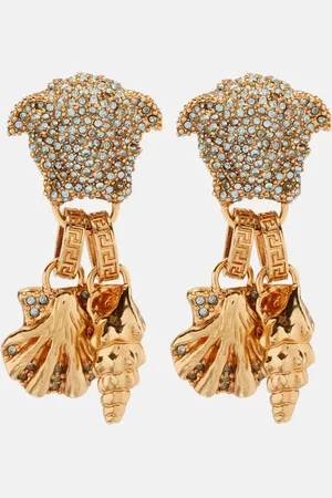 VERSACE Ohrringe Medusa mit Kristallen