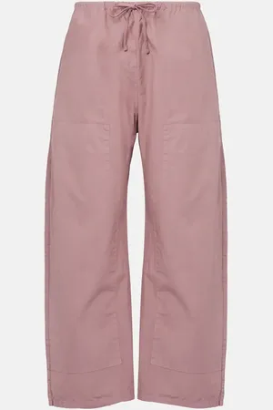 Leset Weite Cropped-Hose Kyoto aus Baumwolle