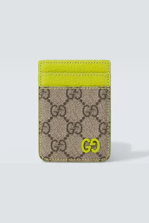 Gucci Kartenetui GG Supreme aus Canvas und Leder