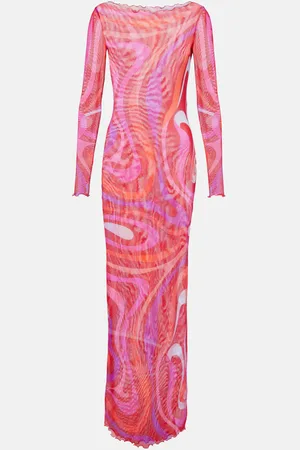 Puccini Maxikleid Marmo