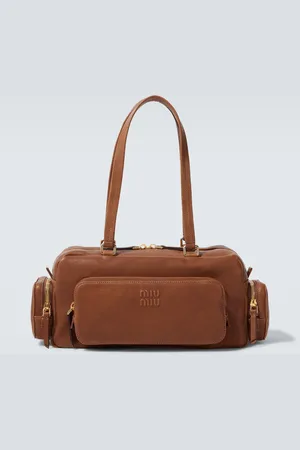 Miu Miu Tote Pocket aus Leder